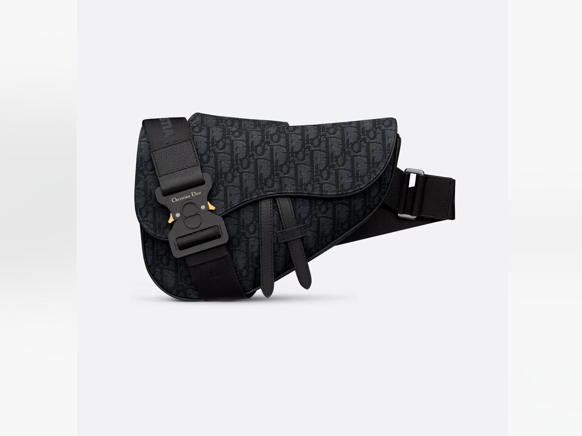 Dior Saddle Shoulder Bag - Black