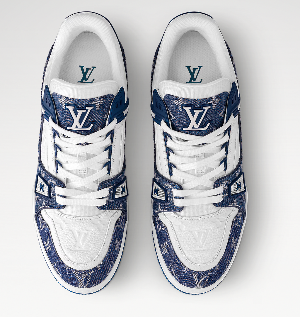 Louis Vuitton Trainer - Blue and White