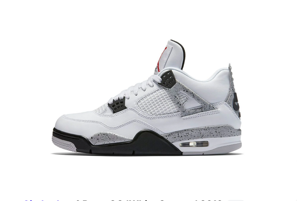 Air Jordan4 Retro OG 'White Cement'