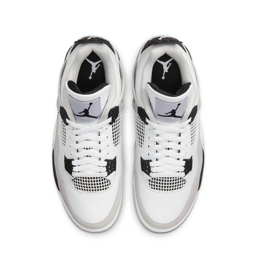 Air Jordan4 Retro 'Military Black / White'