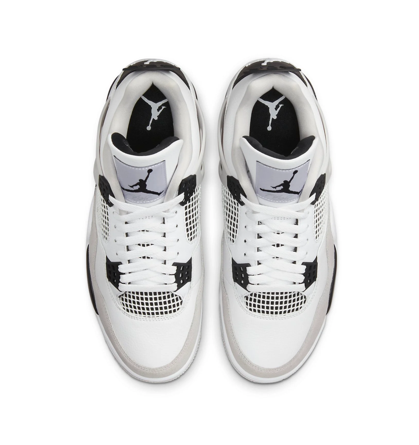 Air Jordan4 Retro 'Military Black / White'