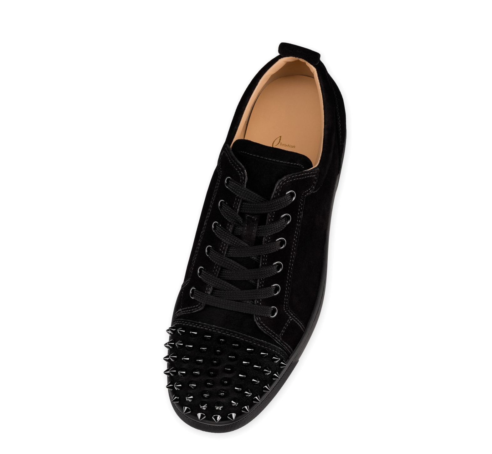 Christian Louboutin Spike Sneaker - Black