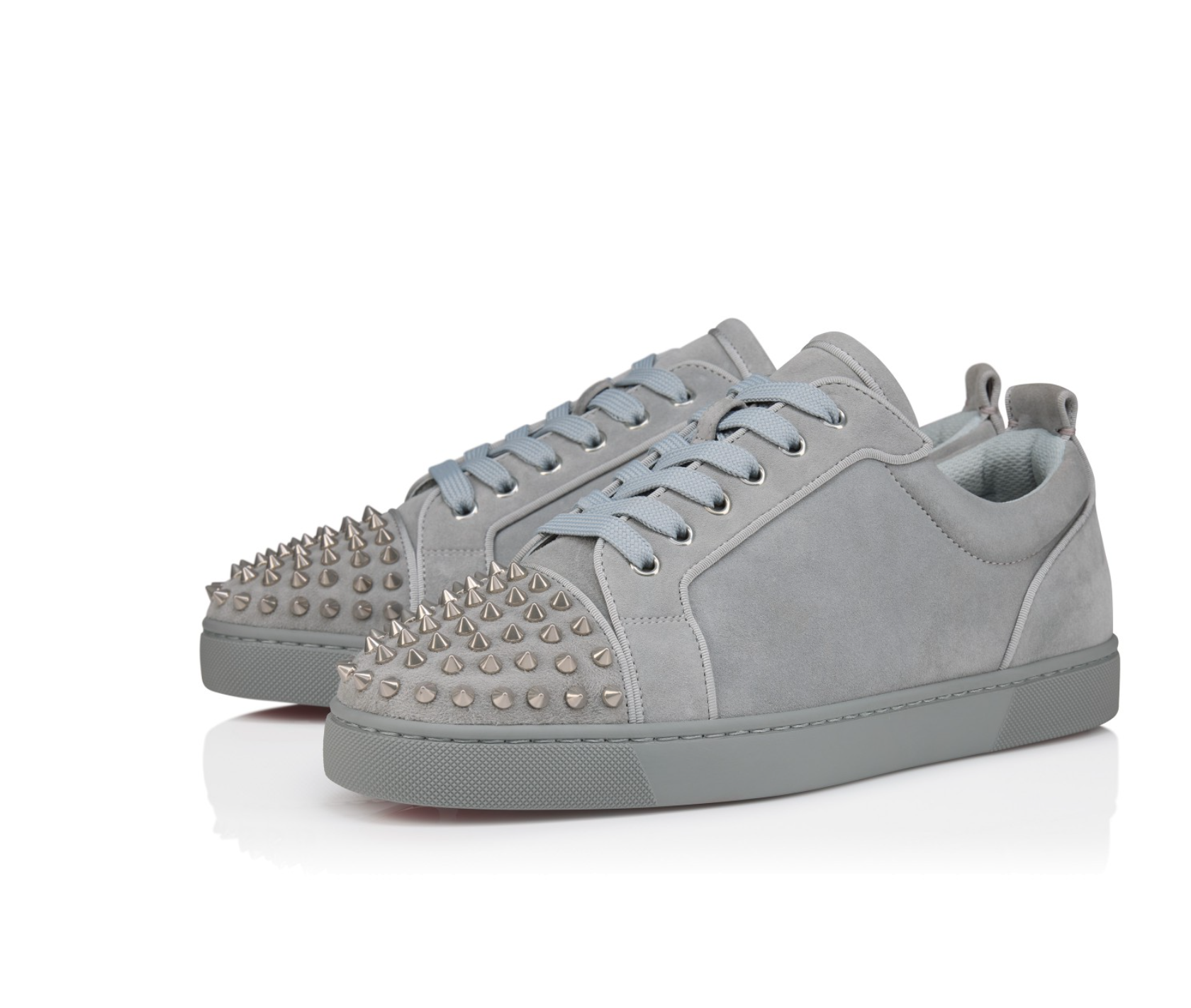Christian Louboutin Spike Sneaker - Grey