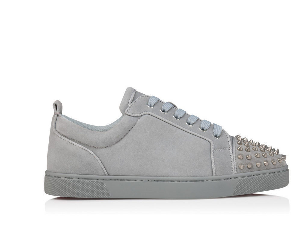 Christian Louboutin Spike Sneaker - Grey