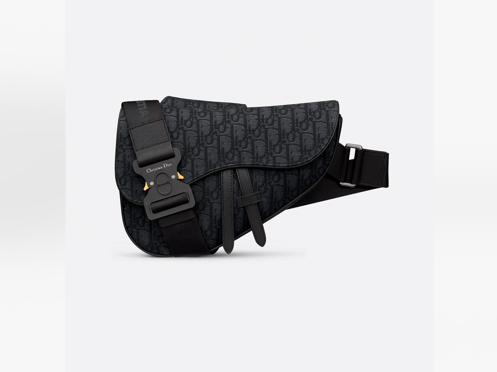 Dior Saddle Shoulder Bag - Black